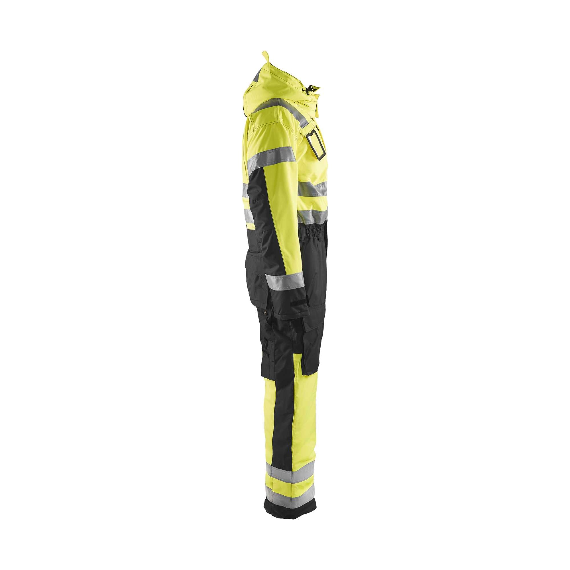 BLAKLADER 67631977 Hi Vis Winter Overall Hi Vis Reflective Work Overall Men - Waterproof